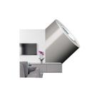 Adesivo vinil moveis Geral envelopamento 2Mx50cm Cinza Claro