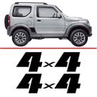 Adesivo Vinil Plotado 4x4 Lateral Par Veículo Off Road Adesivo Vinil Plotado 4x4 Lateral Par Veículo Off Road