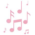 Adesivo Vinílico Notas Musicais Decorativo Para Quarto e Sala