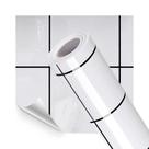 Adesivo Vinílico para Cozinha Impermeavel Azulejo Metro Branco 5M