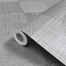 Adesivo Vinilico Para Piso Xadrez Tons de Cinza Lavavel Texturizado 500x60cm Para Casa Escritorio Chão Adesivo Vinilico Para Piso Xadrez Tons de Cinza Lavavel Texturizado 500x60cm Para Casa Escritorio Chão