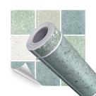 Adesivo Vinilico Tons Verde Lavavel Textura 500x60cm Piso Chão