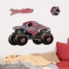 Adesivo Wall Palz ThunderRoarus Decalque Monster Truck de 53 cm de largura