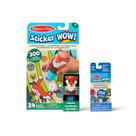 Adesivo Wow! Pacote Fox Melissa e Doug com 500 adesivos