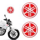 Adesivo Yamaha Tanque 55mm Painel 25mm Vermelho - Genérico