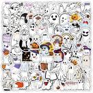 Adesivos 100 unidades/Lot Ghosts Adesivos impermeáveis de anime em vinil