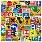 Adesivos: 100 unidades/lote, avisos, sinais, slogans, vinil impermeável