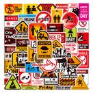 Adesivos: 100 unidades/lote, avisos, sinais, vinil impermeável, Anime St Adesivos: 100 unidades/lote, avisos, sinais, vinil impermeável, Anime St