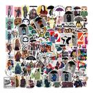 Adesivos 100 unidades/lote Umbrellas Academys Waterproof Vinyl