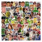 Adesivos, 100 unidades, memes engraçados, adesivos de desenhos animados para bricolage