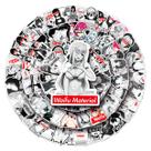 Adesivos: 101 peças, adesivos de desenho animado Waifu Girl Anime, PVC
