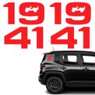 Adesivos 1941 Para Jeep Willys Renegade 2025 Lateral Par