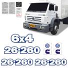 Adesivos 26-260 Emblemas Caminhão Cummins 6x4 Volkswagen VW