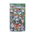 Adesivos 3D De Natal Para Crianças, Adesivos De Espuma Fofos Para Scrapbook, Cartões, Envelopes,
