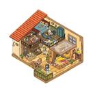 Adesivos 3D DIY De Paisagens Em Tamanho Plus, Cenário De Cabana De Bolso, Presente De Natal Para Adesivos 3D DIY De Paisagens Em Tamanho Plus, Cenário De Cabana De Bolso, Presente De Natal Para