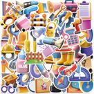 Adesivos 3D Tool Creative Cartoon DIY Tools x50 Waterproof Adesivos 3D Tool Creative Cartoon DIY Tools x50 Waterproof
