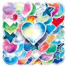 Adesivos, 50 unidades/Decalques de grafite à prova d'água de vinil Lot Love