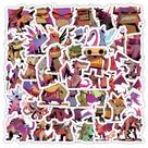 Adesivos 50 unidades/lote abstracts Littles Monsters Waterproof Vin
