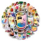 Adesivos 50 unidades/lote Original Bottle World Vinyl Waterproof Adesivos 50 unidades/lote Original Bottle World Vinyl Waterproof