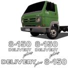 Adesivos 8-150 Delivery Plus Emblemas Lateral/Capô Escovado Adesivos 8-150 Delivery Plus Emblemas Lateral/Capô Escovado