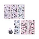 Adesivos a Laser Kawaii De Desenhos Animados, 12 Folhas, Cartões Brilhantes Para Colagem,