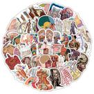 Adesivos, anatomia, diagrama de órgão humano, 50 unidades à prova d'água