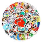 Adesivos Anime Cupsheads Vinyl Cartoon Anime 50 unidades para água Adesivos Anime Cupsheads Vinyl Cartoon Anime 50 unidades para água