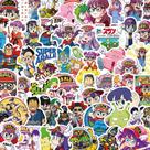 Adesivos Arales Slumps Vinil Impermeável Anime 50 unidades/lote Adesivos Arales Slumps Vinil Impermeável Anime 50 unidades/lote
