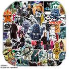 Adesivos Astronauts Wars, vinil impermeável, anime, 50 unidades