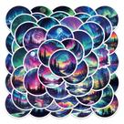 Adesivos Aurora Borealis Aesthetic Vinyl Decalques 50 unidades