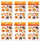 Adesivos Beistle Fall Leaf Pacote de 6 a 432 adesivos Adesivos Beistle Fall Leaf Pacote de 6 a 432 adesivos