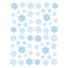 Adesivos Beistle Snowflake Winter Decor 15 ícones por folha