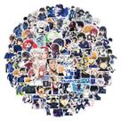 Adesivos Blues Locks Anime Cartoon 100 unidades de PVC impermeável
