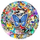 Adesivos Butterfly Insect Vinil Impermeável Graffiti 108 unidades
