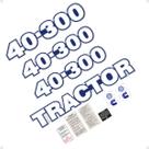 Adesivos Caminhão 40-300 Tractor Emblemas Resinados Genérico Adesivos Caminhão 40-300 Tractor Emblemas Resinados Genérico
