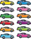 Adesivos Carson Dellosa Race Cars Shape para crianças Adesivos Carson Dellosa Race Cars Shape para crianças