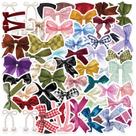 Adesivos Cartoon Bowtie, 50 peças, decalques de vinil impermeáveis