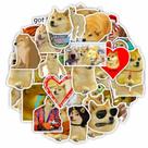 Adesivos Cheems Shibas Inuss em vinil impermeável 50 unidades/lote