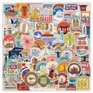 Adesivos City Building Waterproof Graffiti 100 unidades Adesivos City Building Waterproof Graffiti 100 unidades