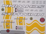 Adesivos Colante Bikes SCHWINN AMARELO