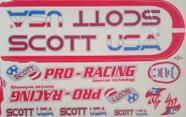 Adesivos Colante Scott Usa - VERMELHO