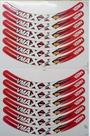 Adesivos colante vmaxx disc vermelho antigo kit 2 cartelas
