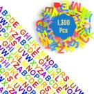Adesivos com letras de espuma Joyful Artistry, 1300 unidades para artesanato