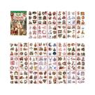 Adesivos Com Tema De Natal, 36 Folhas Para Scrapbooking, Junk Journal, Decoração De Laptop, Telefone Adesivos Com Tema De Natal, 36 Folhas Para Scrapbooking, Junk Journal, Decoração De Laptop, Telefone