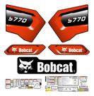 Adesivos Compatível Mini Carregadeira Bobcat S770 2020 Adesivos Compatível Mini Carregadeira Bobcat S770 2020