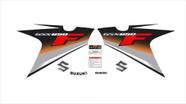 Adesivos Compatível Suzuki Gsx 650f 2009 2010 2011 Laranja