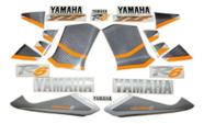 Adesivos Compatível Yamaha Yzf R6 1999 Prata E Preta Adesivos Compatível Yamaha Yzf R6 1999 Prata E Preta