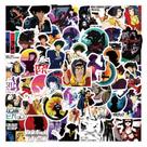 Adesivos Cowboys Bebops, vinil impermeável, anime, 60 unidades