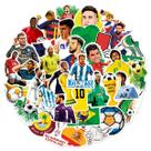 Adesivos de anime da Copa do Mundo de Futebol 50 peças de PVC impermeável