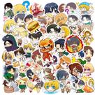 Adesivos de anime em vinil impermeável Attacks On Titans (50 unidades)